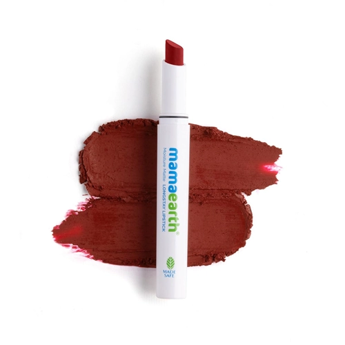 Moisture Matte Longstay Lipstick with Avocado Oil & Vitamin E for 12 Hour Long Stay-01- 2 g-RaisinPunch